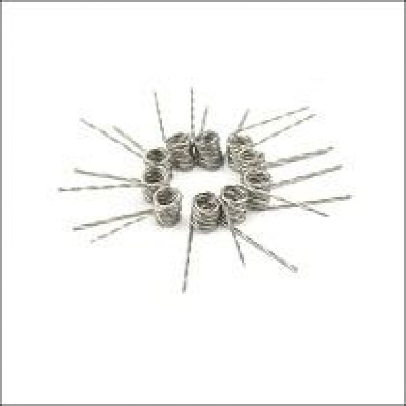 (Clearance) Twisted Kanthal-Nickel Prebuilt Coil &...