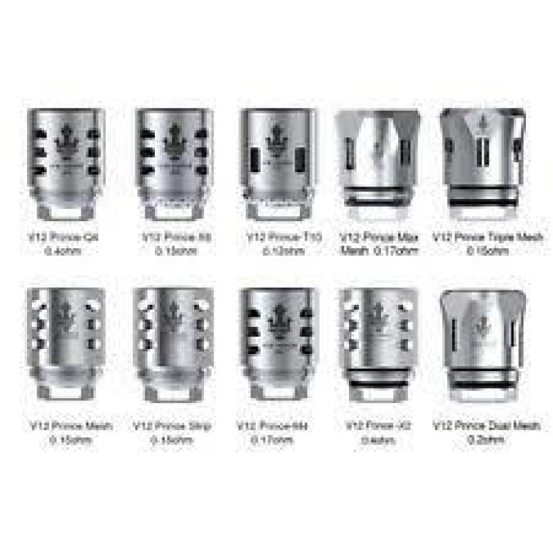 SMOK TFV12 PRINCE, COBRA, RESA Replacement Coil 3p...