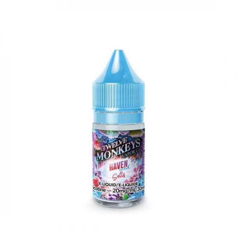 Twelve Monkeys Salts: Haven Iced