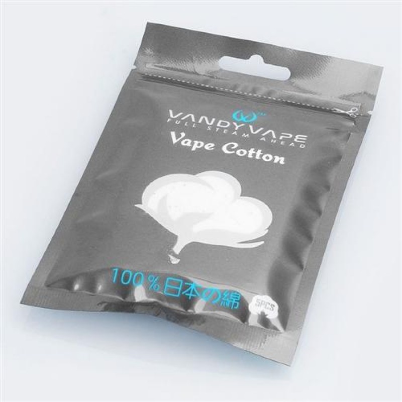 [Clearance] Vandy vape Vape Cotton 5 pcs