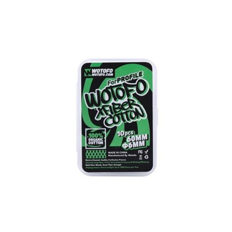 Wotofo Xfibre Profile Cotton 6mm 10pcs